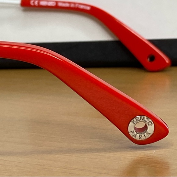 BNIP KENZO Paris Blue Tortoise Frame Glasses - Picture 12 of 16